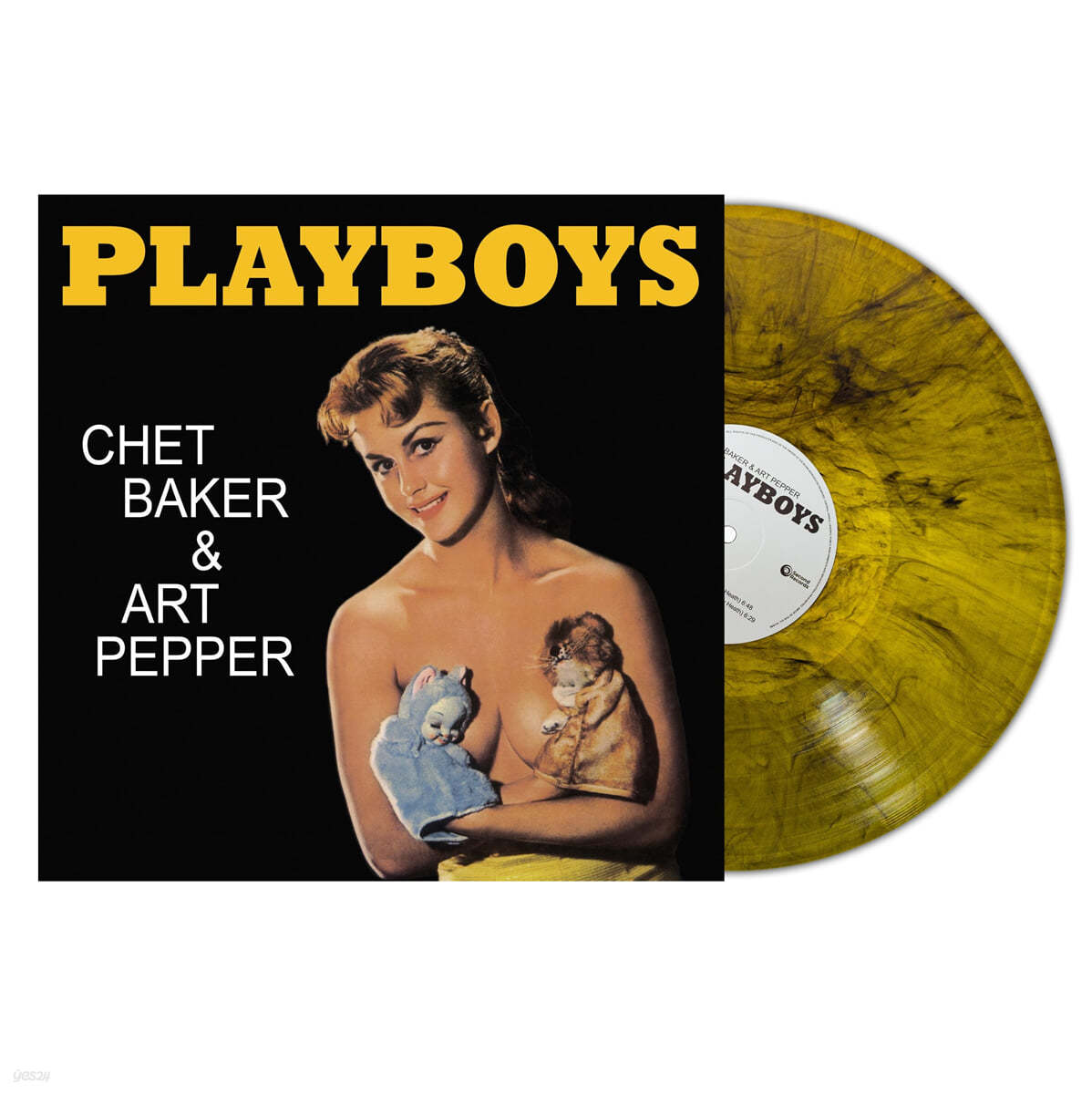 Chet Baker & Art Pepper (쳇 베이커 & 아트 페퍼) - Playboys [옐로우 마블 컬러 LP]