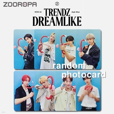 [새상품/S 포토카드] 트렌드지 TRENDZ DREAMLIKE (정품/메이크스타)