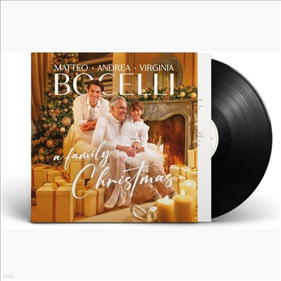 Andrea Bocelli — 패밀리 크리스마스 - 안드레아 보첼리 (A Family Christmas - Andrea Bocelli) - Andrea Bocelli 앨범 커버