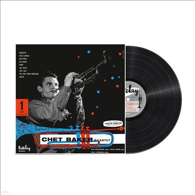 Chet Baker — Chet Baker Quartet (Chet Baker In Paris, Vol. 1) 앨범 커버