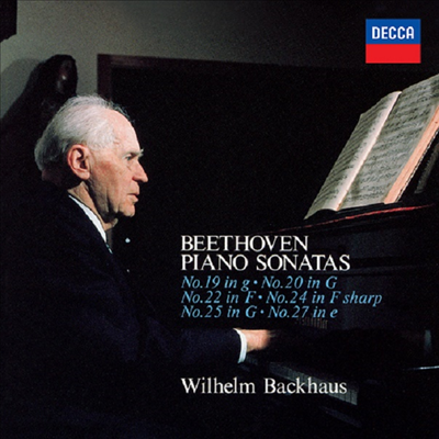 亥: ǾƳ ҳŸ 19, 20, 22, 25, 27 (Beethoven: Piano Sonatas No.19, 20, 22, 25 & 27) (SHM-CD)(Ϻ)(CD) - Wilhelm Backhaus