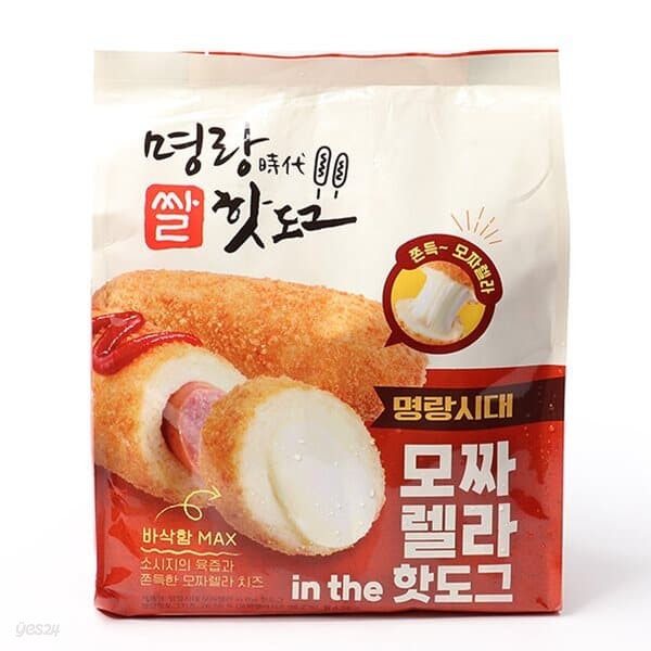 명랑 모짜렐라 치즈 핫도그 85g x 10