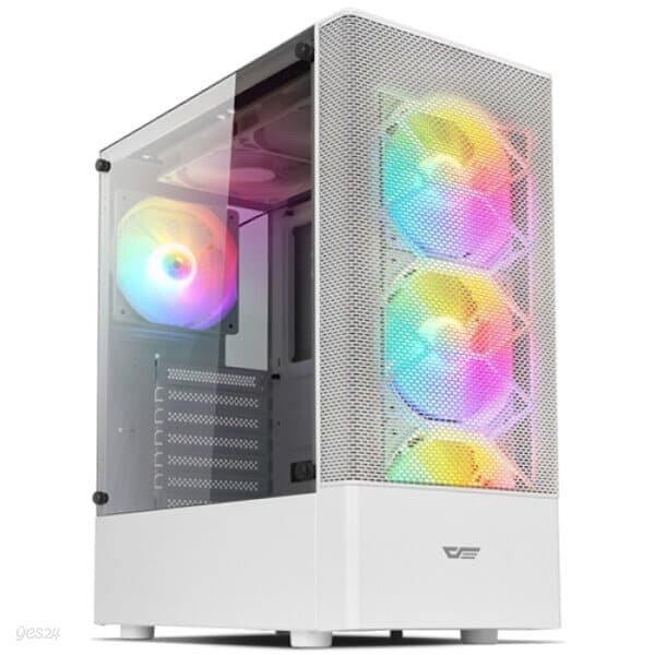 darkFlash DK200 RGB 강화유리 (화이트)