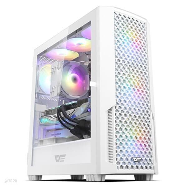 darkFlash DF2100 MESH RGB 강화유리 (화이트)