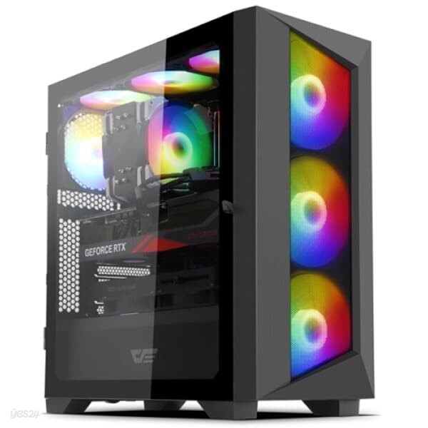 darkFlash DNX700 MESH RGB (블랙)