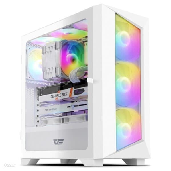 darkFlash DNX700 MESH RGB (화이트)