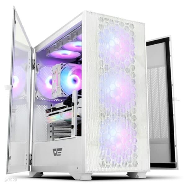 darkFlash DLX21 RGB MESH 강화유리 (화이트) - 예스24