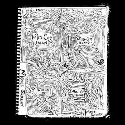 Moses Sumney — Mid-City Island 앨범 커버