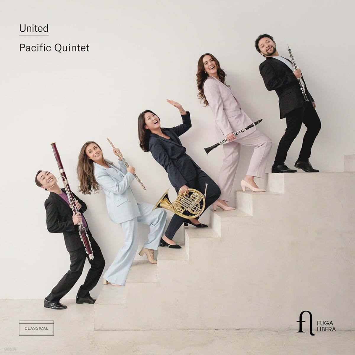 Pacific Quintet 목관 5중주 연주집 - 번스타인 / 아이슬러 / 파질 세이 / 이소의 (United)