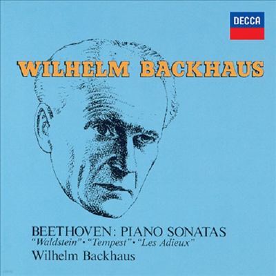 亥: ǾƳ ҳŸ 21, 17, 26 (Beethoven: Piano Sonatas 'Waldstein', 'The Tempest', 'Les Adieux') (SHM-CD)(Ϻ) - Wilhelm Backhaus