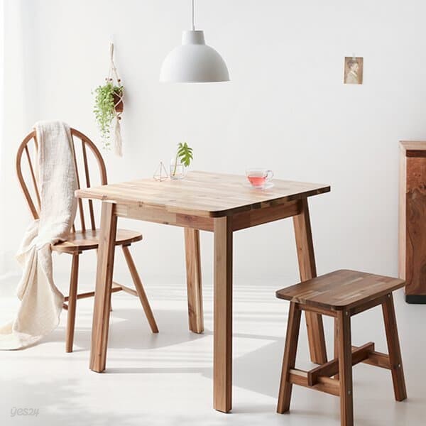 원목 식탁테이블 커피 티 카페테이블 매장 사각테이블