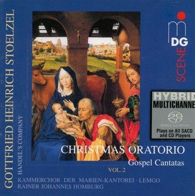 요하네스 홈부르크 - Johannes Homburg - Stoelzel Christmas Oratorio Vol.2 (Gospel Cantatas) [SACD] [독일발매]