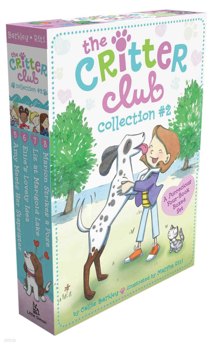 The Critter Club Collection #2 (Boxed Set): Amy Meets Her Stepsister; Ellie's Lovely Idea; Liz at Marigold Lake; Marion Strikes a Pose