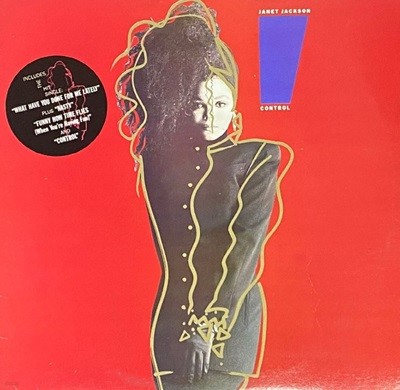 [LP] 자넷 잭슨 - Janet Jackson - Control LP [성음-라이센스반]