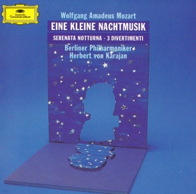 Mozart : Serenata Notturna , 3 Divertimenti - 카라얀 (Herbert Von Karajan)(US발매)