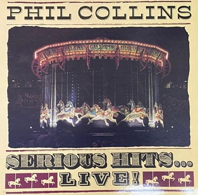 [LP] 필 콜린스 - Phil Collins - Serious Hits... Live! 2Lps [wea-라이센스반]