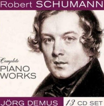 외르크 데무스 - Jorg Demus - Schumann Complete Piano Works 13Cds [BOX] [미개봉] [독일발매]