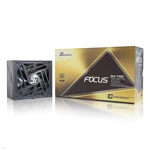 시소닉 NEW FOCUS GX-750 GOLD 풀모듈러 ATX3.0