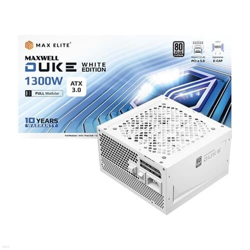 맥스엘리트 MAXWELL DUKE 1300W 80PLUS 플래티넘...