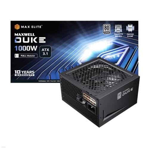 맥스엘리트 MAXWELL DUKE 1000W 80PLUS 플래티넘...