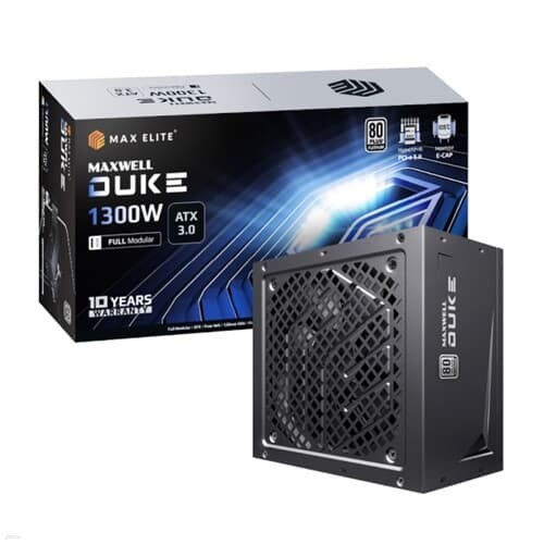 맥스엘리트 MAXWELL DUKE 1300W 80PLUS 플래티넘...