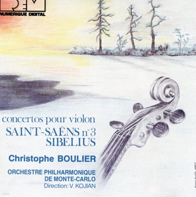 크리스토프 볼리 - Christophe Boulier - Saint Saens Concerto No.3 En Si Mineur Op.61 [프랑스발매]