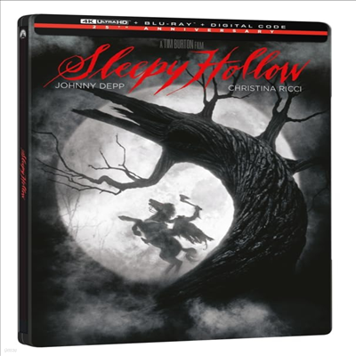 Sleepy Hollow ( ҷο) (Steelbook)(4K Ultra HD+Blu-ray)(ѱ۹ڸ)(4K Ultra HD)