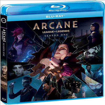 Arcane: League Of Legends - Season One (  1) (ѱ۹ڸ)(Blu-ray)