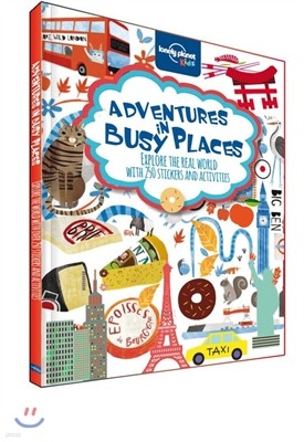 Lonely Planet Kids Adventures in Busy Places, Activities and Sticker Books