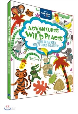 Lonely Planet Kids Adventures in Wild Places, Activities and Sticker Books 1