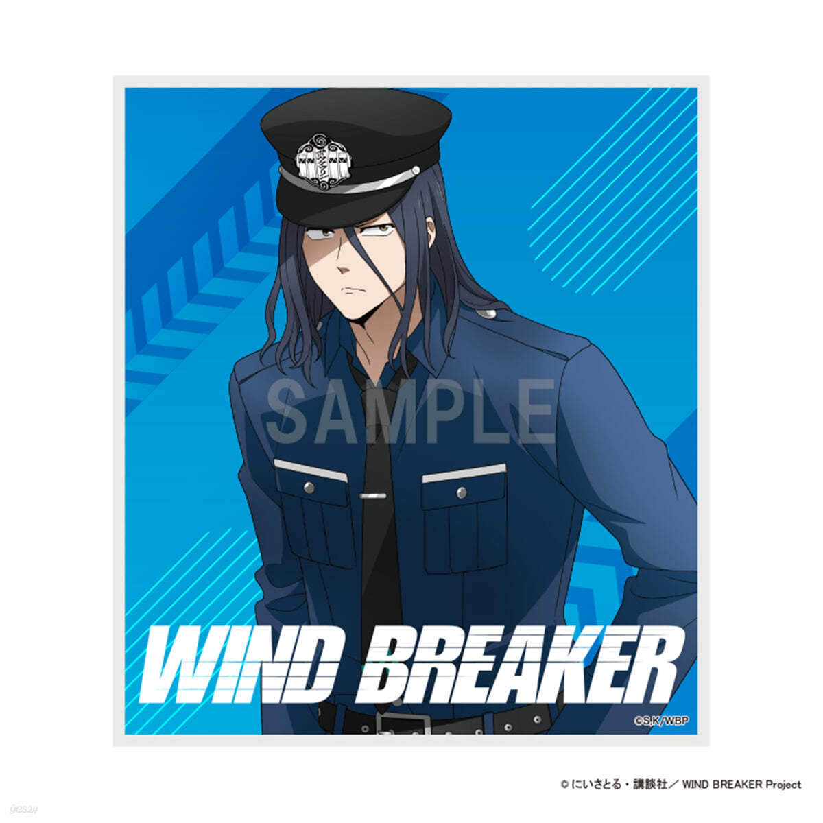 (예약도서) WIND BREAKER ミニ色紙 杉下京太郞 警官Ver.