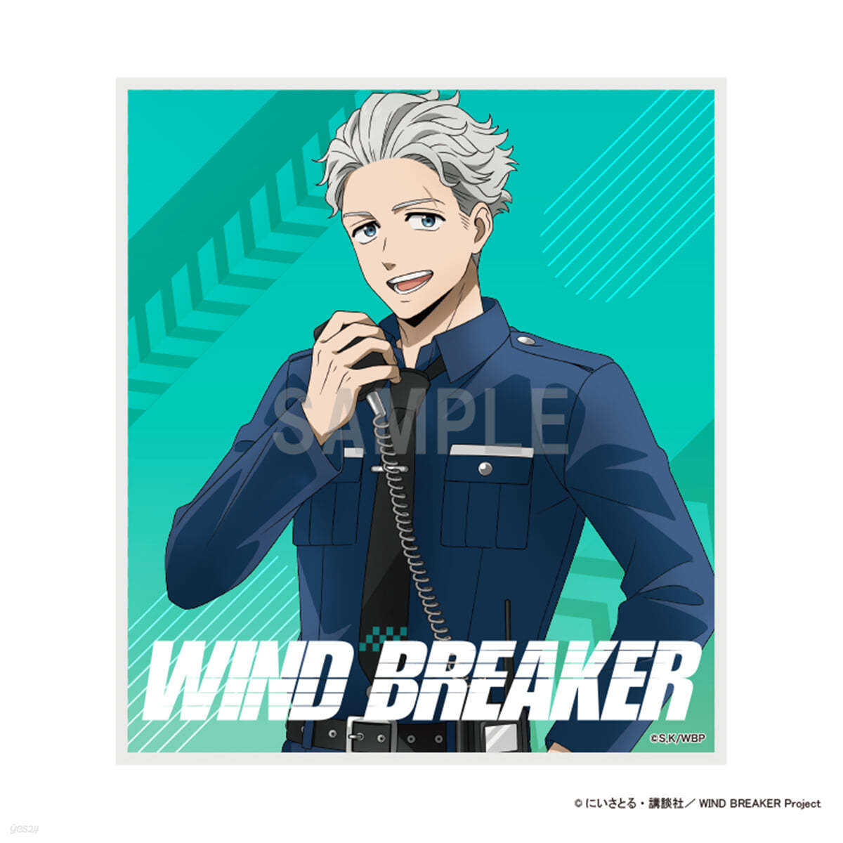 (예약도서) WIND BREAKER ミニ色紙 梅宮一 警官Ver.