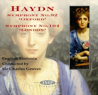 Haydn : Symphony No.92, No.104 "London" - 그로브즈 (Sir Charles Groves)(UK발매)