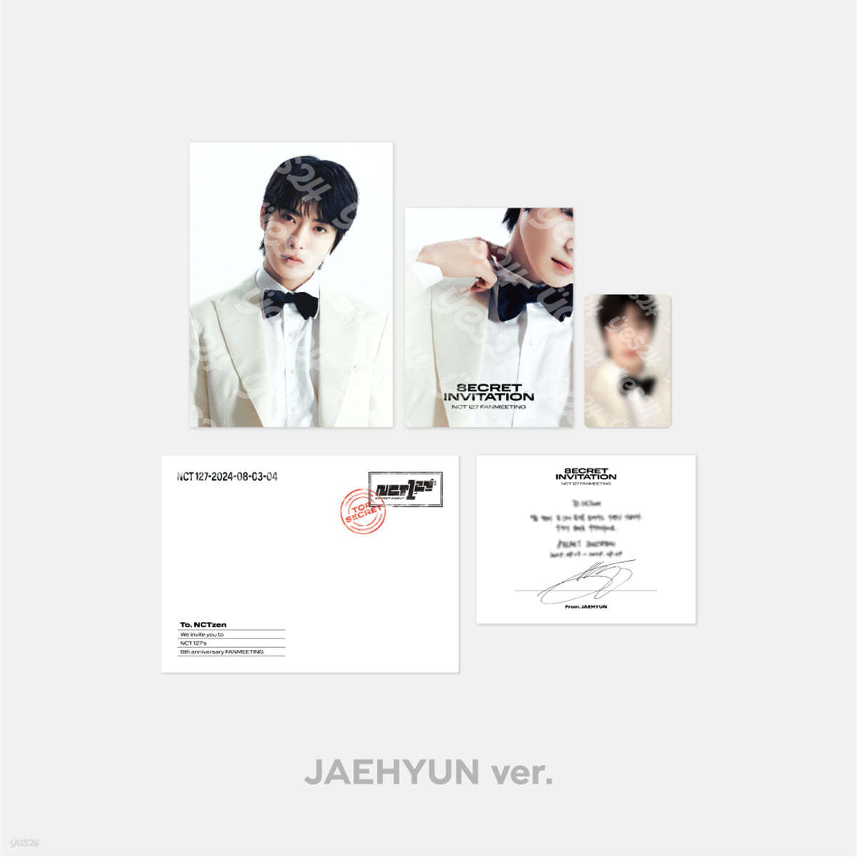 NCT 127 8th ANNIVERSARY FANMEETING [8ECRET INVITATION] INVITATION SET [재현 ver.]