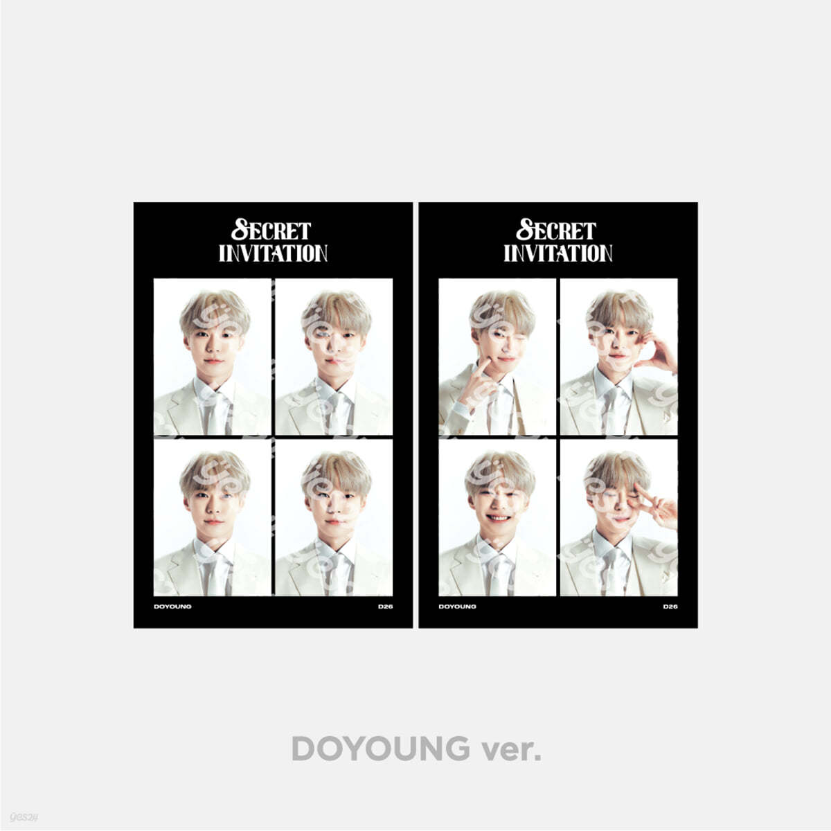 NCT 127 8th ANNIVERSARY FANMEETING [8ECRET INVITATION] 4CUT PHOTO SET [도영 ver.]