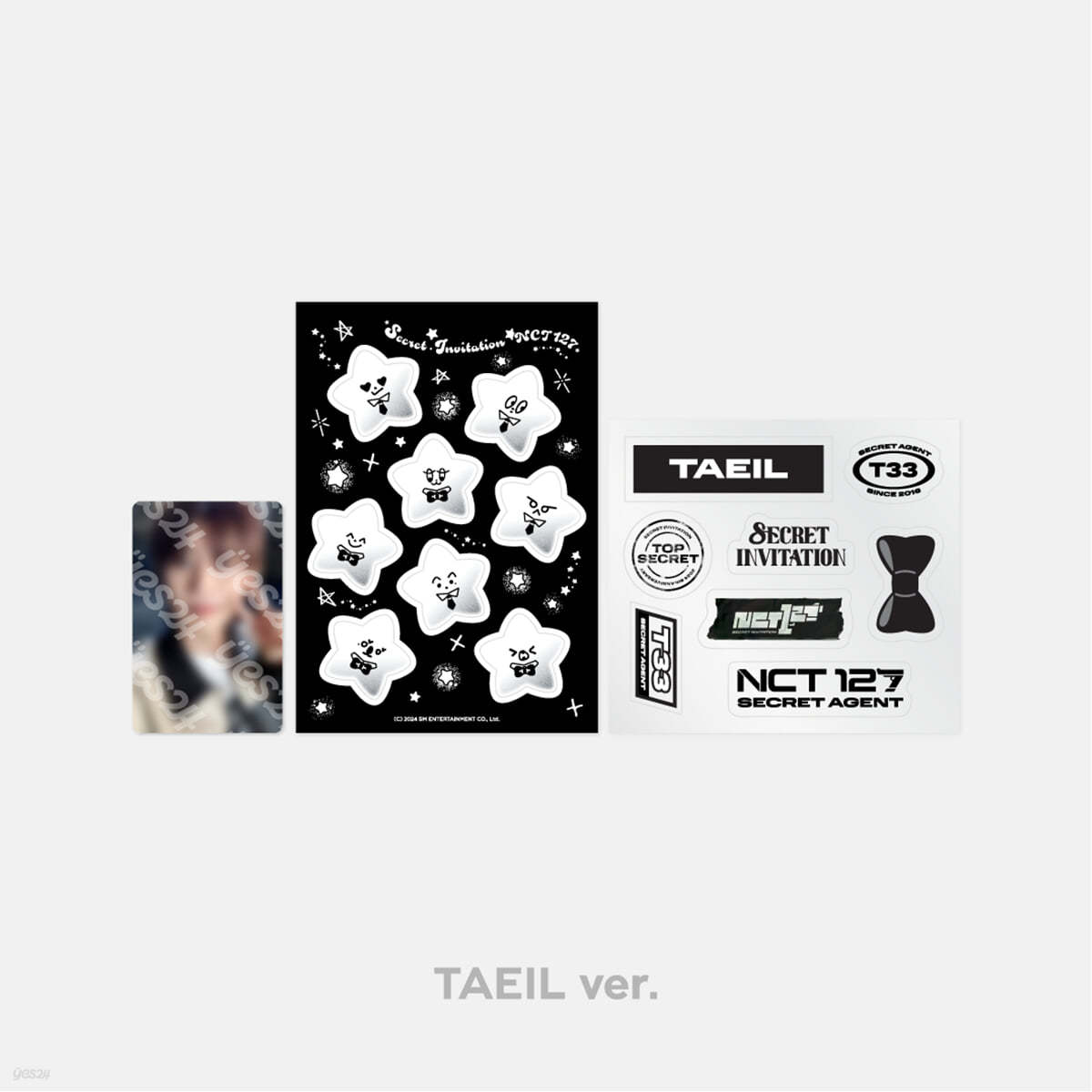 NCT 127 8th ANNIVERSARY FANMEETING [8ECRET INVITATION] DECO STICKER SET [태일 ver.]