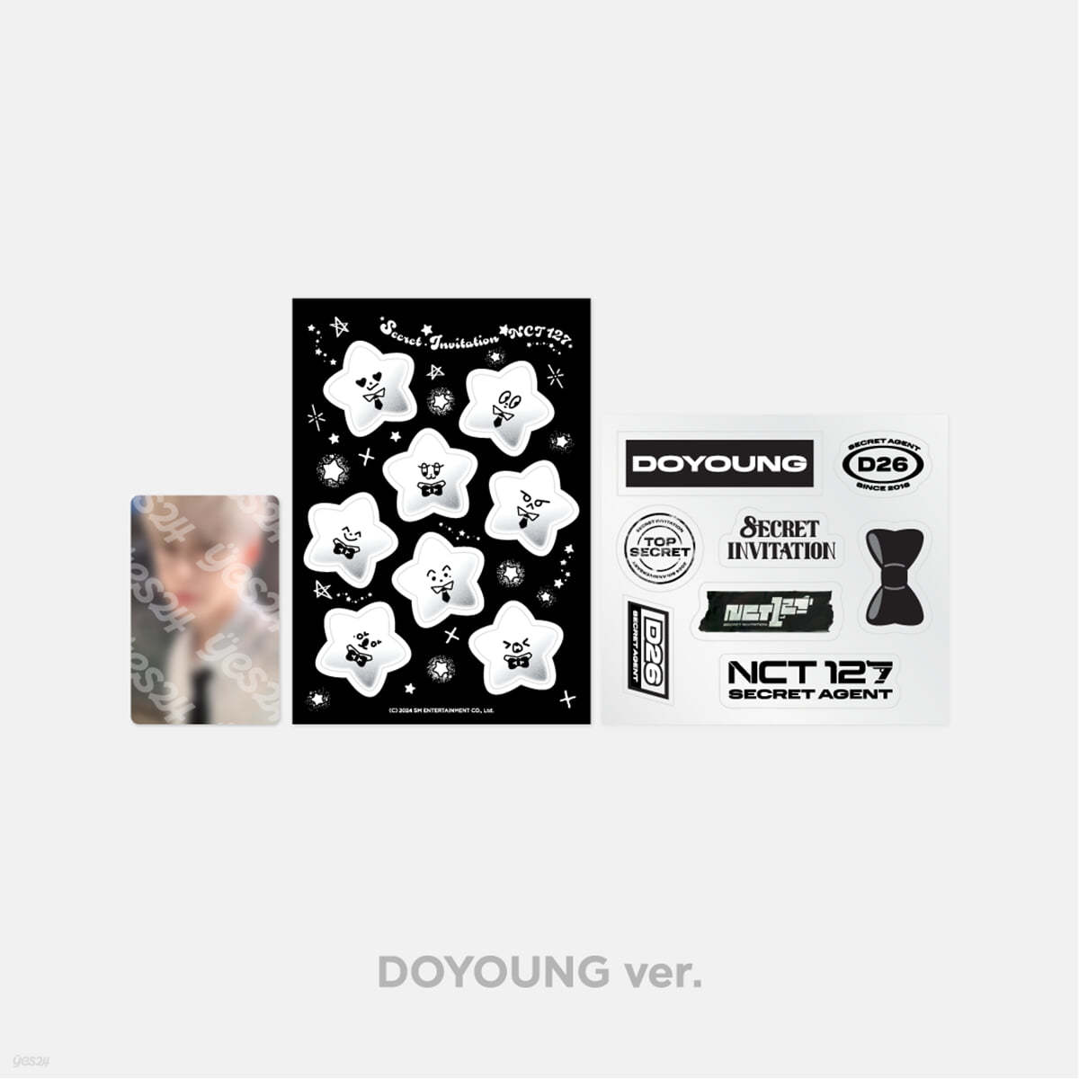 NCT 127 8th ANNIVERSARY FANMEETING [8ECRET INVITATION] DECO STICKER SET [도영 ver.]