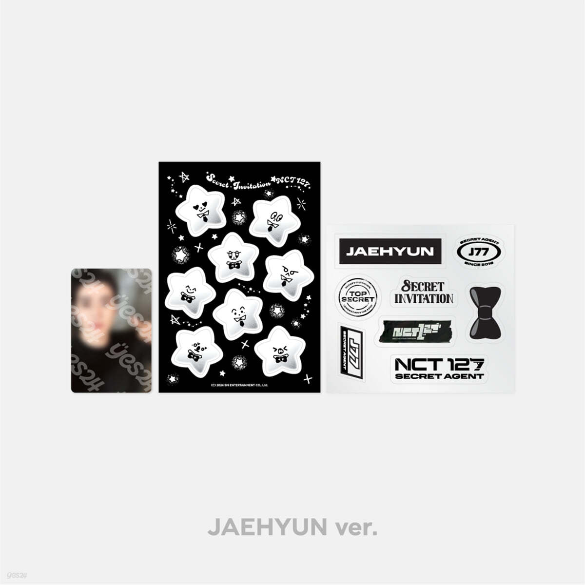 NCT 127 8th ANNIVERSARY FANMEETING [8ECRET INVITATION] DECO STICKER SET [재현 ver.]