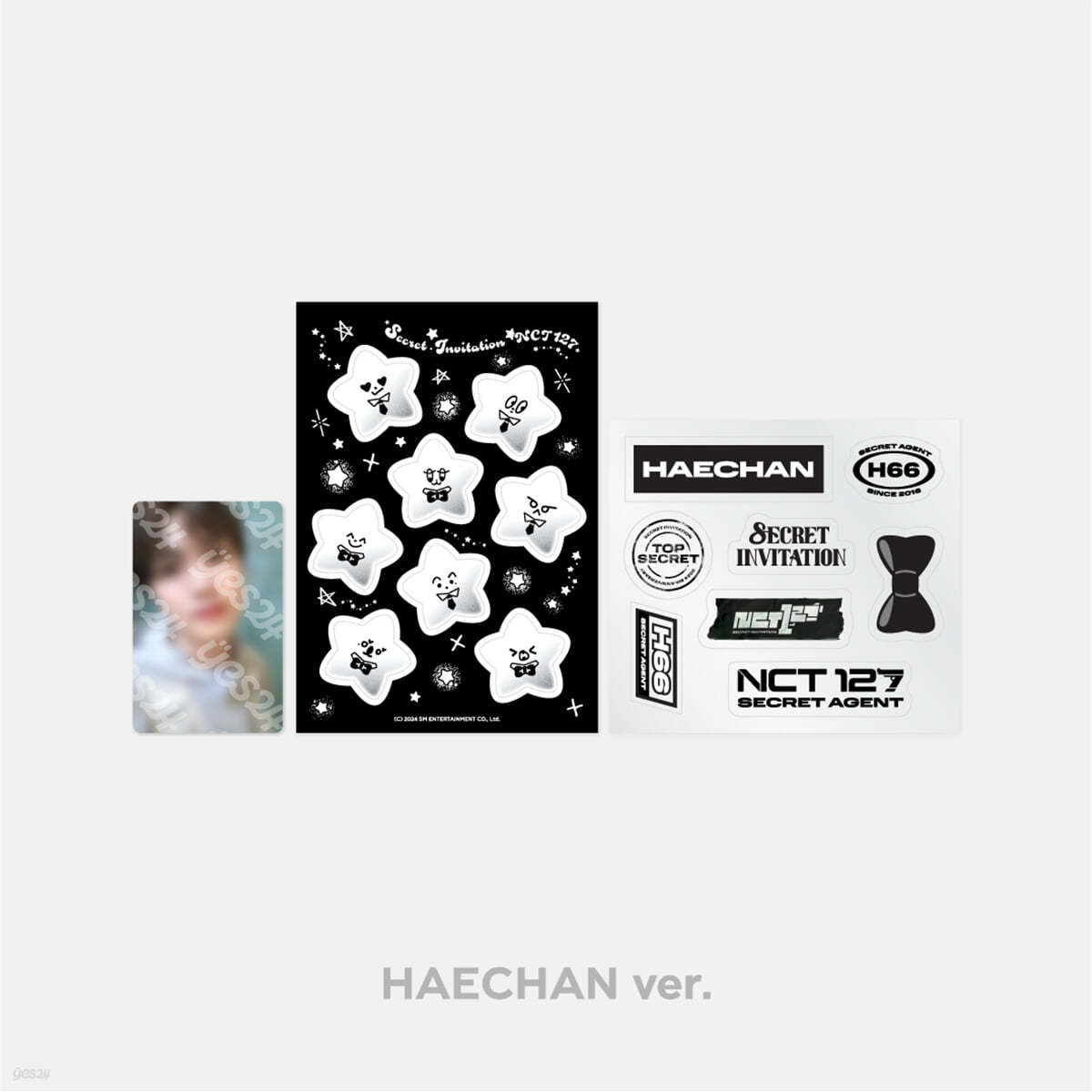 NCT 127 8th ANNIVERSARY FANMEETING [8ECRET INVITATION] DECO STICKER SET [해찬 ver.]