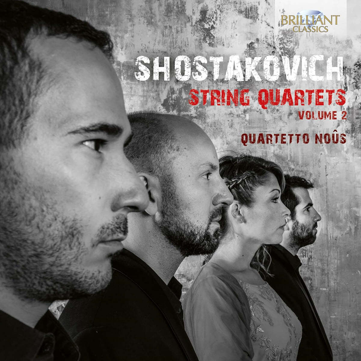 Quartetto No&#251;s 쇼스타코비치: 현악 사중주 전곡, 제2집 (Shostakovich: String Quartets, Vol.2)