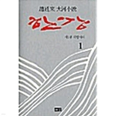 한강 1 - 양장본.조정래 대하소설.지은이 조정래.출판사 해냄.초판 제 1판 1쇄 2003년 8월 5일 발행.