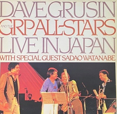 [LP] 데이브 그루신 - Dave Grusin And The GRP All-Stars - Live In Japan LP [BMG-라이센스반]