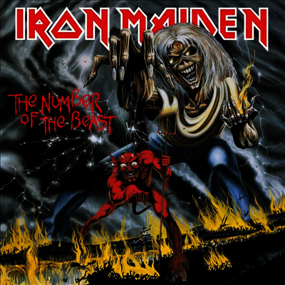 Iron Maiden — Number Of The Beast (Remastered) 앨범 커버