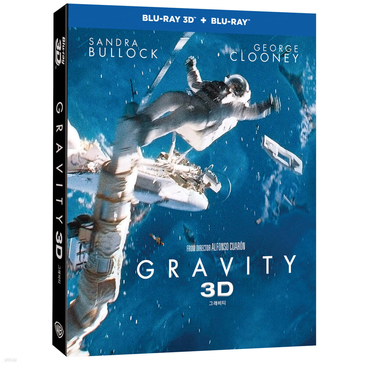 그래비티 (2Disc, 2D+3D BD, 리패키지 슬립케이스 한정판) : 블루레이