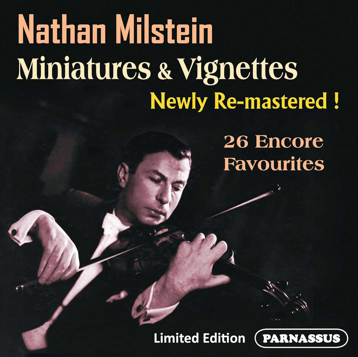 나단 밀스타인 바이올린 연주집 (Nathan Milstein Miniatures Vignettes & More)