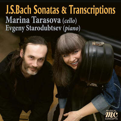 Marina Tarasova / Evgeny Starodubtsev : ҳŸ: ÿο ǾƳ븦  ҳŸ   (J. S. Bach Cello Sonatas And Transcriptions)