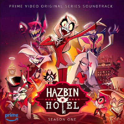 O.S.T. - Hazbin Hotel ( ȣ) (Soundtrack)(Ltd)(Red Colored LP)