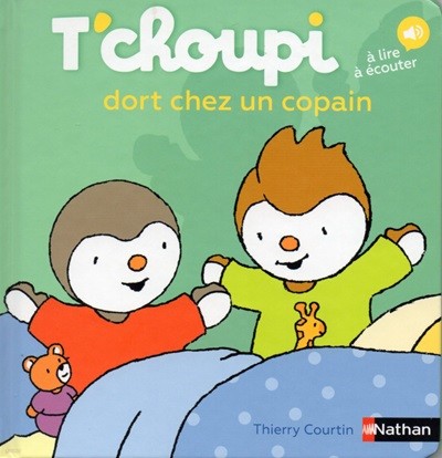 Tchoupi dort chez un copain