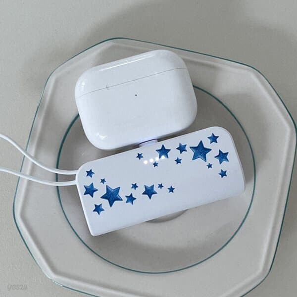 tiny stars blue 도킹형 보조배터리 아이폰 미니 5000mAh c타입