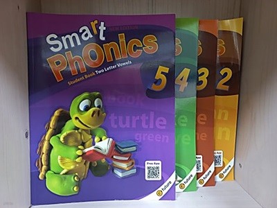 Smart Phonics 2,3,4,5 Pack(SB+WB, New Edition) -[8권]